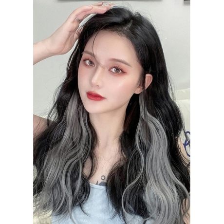 브릿지헤어피스 브릿지붙임머리 여자가발 셀프 헤어액세서리