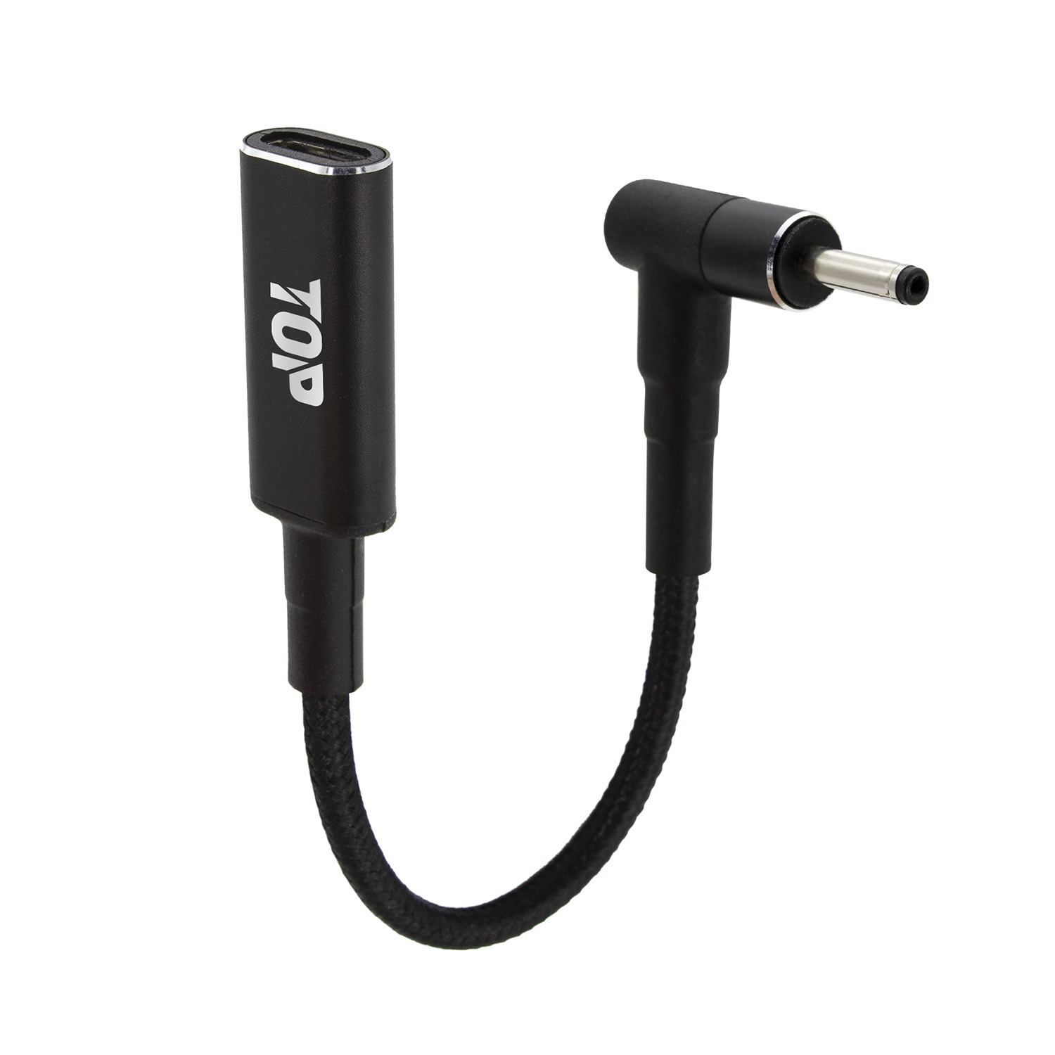 HDTOP USB C to DC 변환 100W 노트북 충전 케이블 젠더 HT-CL038