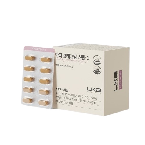 엘케이비 닥터 프레그맘 스텝-1 900mg x 100정