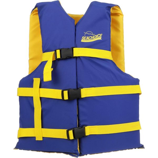 Seachoice Type III 구명조끼 USCG 승인 조절 가능한 보트 조끼