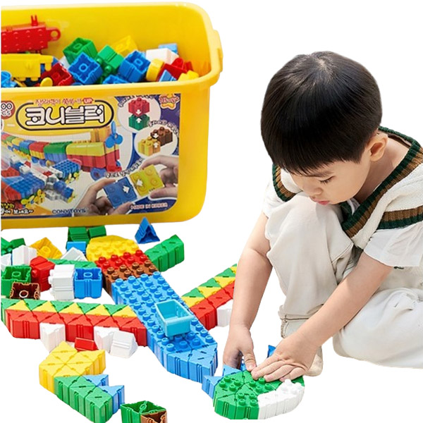 코니토이스 코니블럭 600 pcs 몰펀 레고 호환블럭