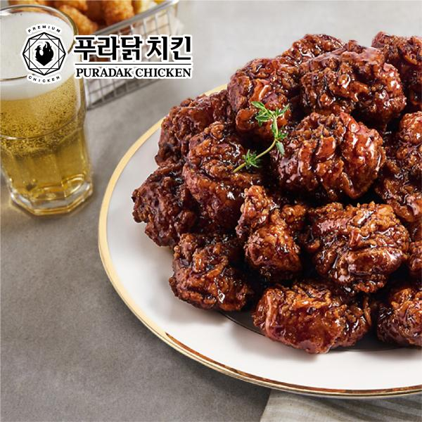 푸라닭 블랙알리오 순살강정 500g x 2팩