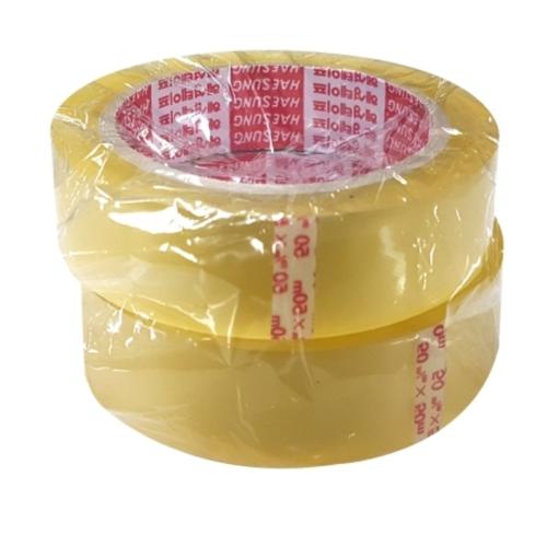 2등분 스카치 투명테이프 25mmx50M 2입