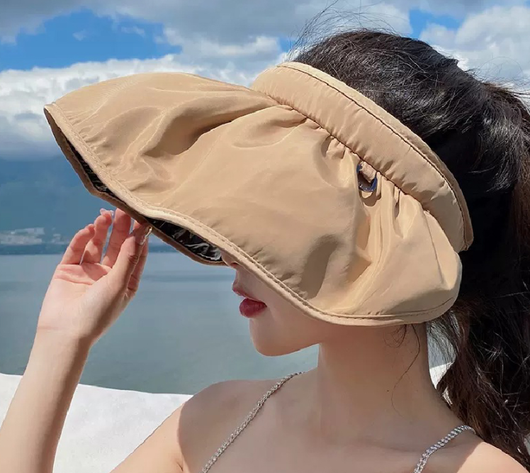 자외선차단 여름 모자 돌돌이 헤어밴드 썬캡모자