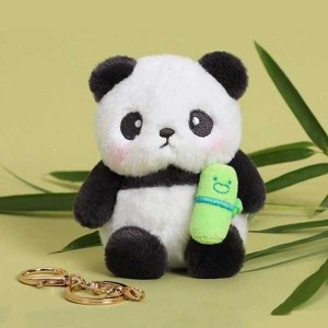쁘띠 곰 인형 키링 베어 키홀더 커플 푸바우 팬더 악세사리