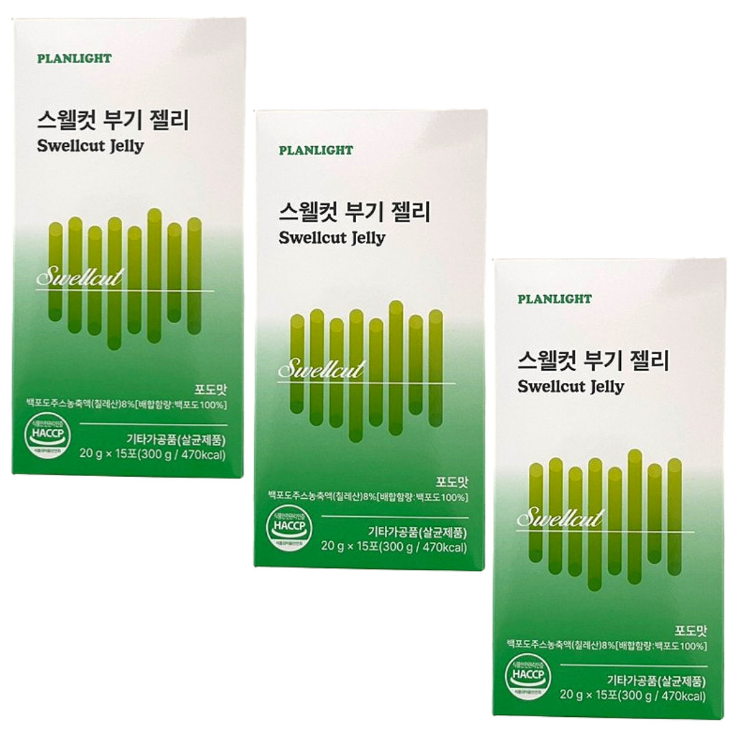 스웰컷 부기 젤리 2g 15포 3통