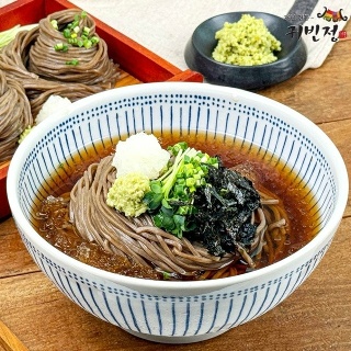 귀빈정 26년전통 장인의 생메밀소바6인분 메밀면1kg 가쓰오육수6봉