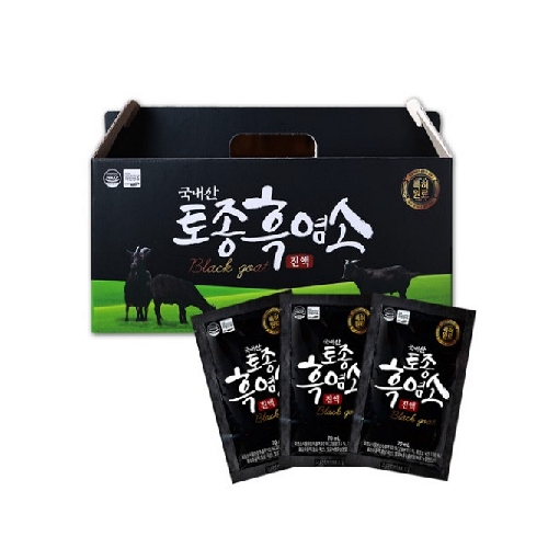 국내산 토종 흑염소진액 70ml x 30포