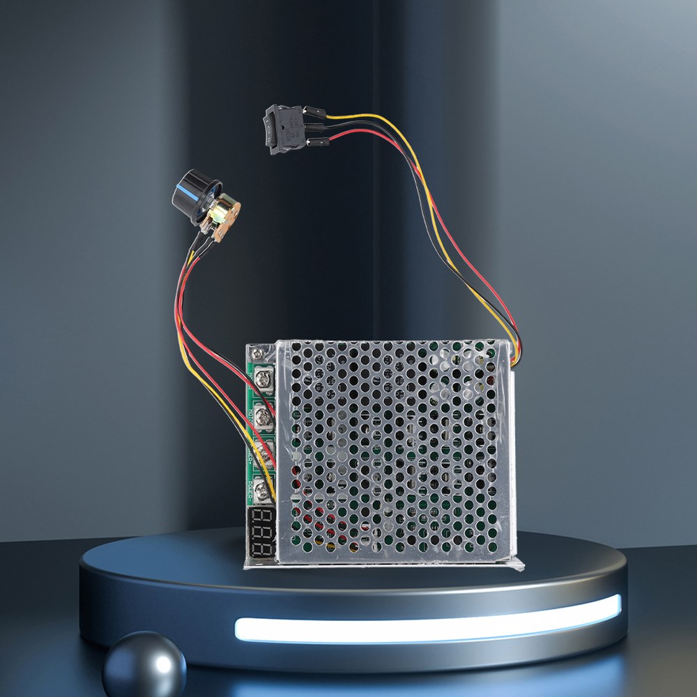 모터 드라이버 컨트롤러 보드 DC 디지털 속도 조절기 정방향 역방향 전자 부품 100A 12V 48V 10-55V