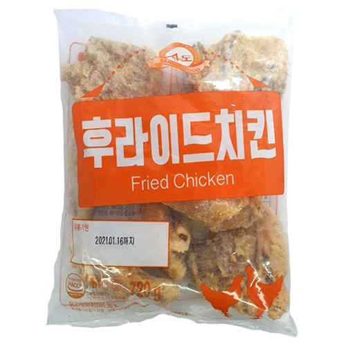 후라이드 치킨 720g