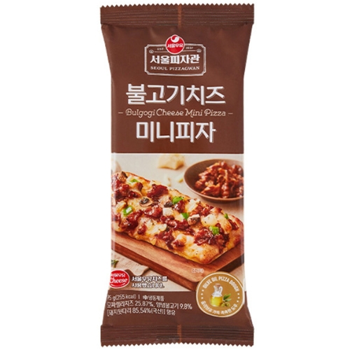 지지푸드 서울우유 미니피자 불고기치즈