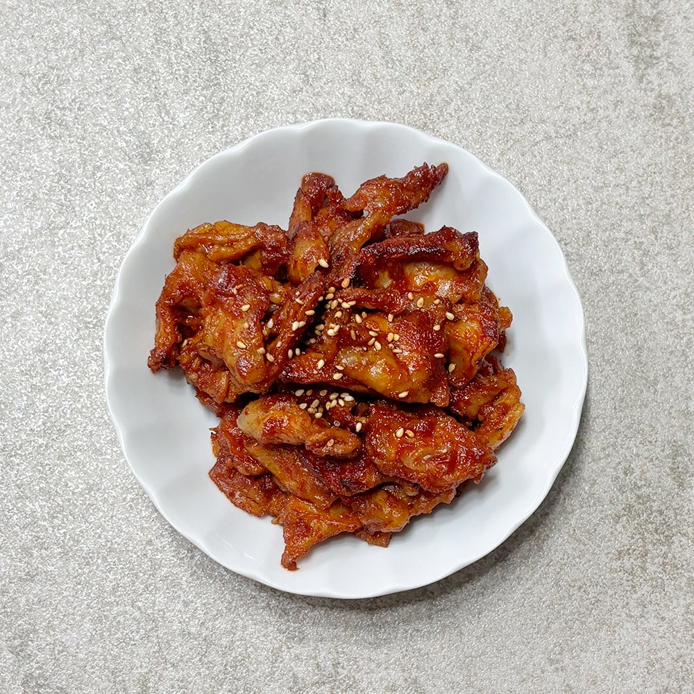 푸드공작소 맛있게 매운 닭발 직화 불 닭안창살 구이 200g