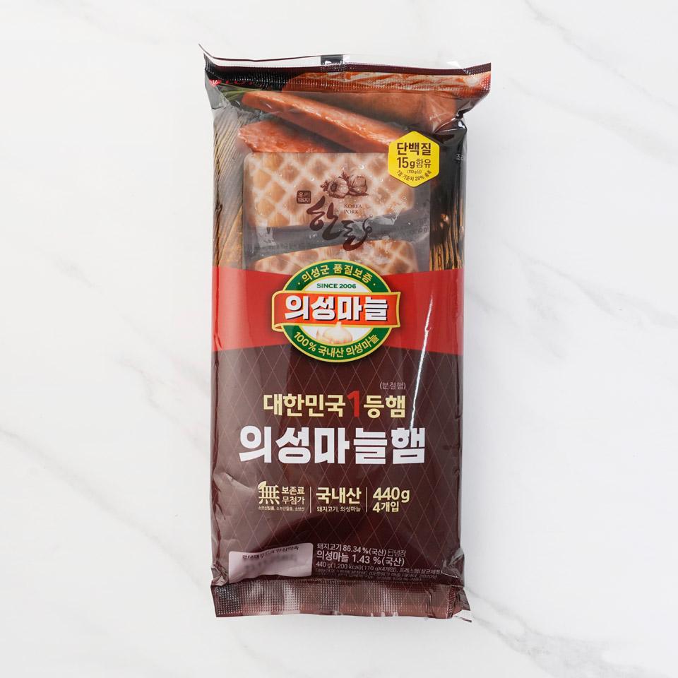 롯데웰푸드 롯데햄 의성마늘햄 440g
