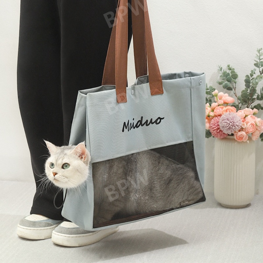 소프트 크로스바디백 강아지 가방 고양이 슬링백 이동가방