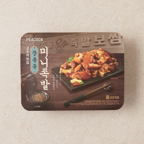 PEACOCK 피코크 장충동 미니족발300g