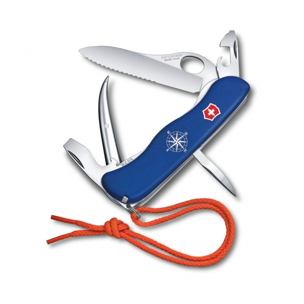 Pro 12 0 8503 2MW VICTORINOX 빅토리녹스 스키퍼 나이프 랜야드 샤크르키 마린 스파이크