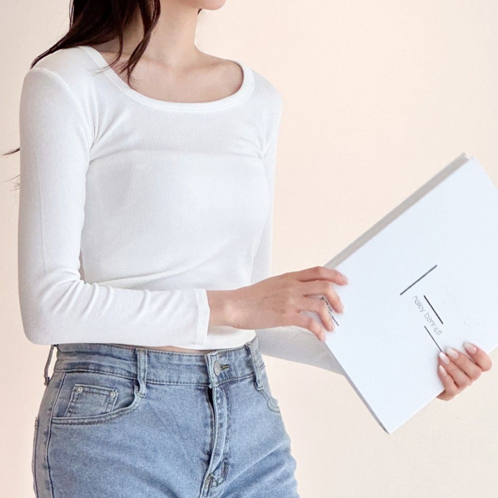 여성 심플 이너웨어 긴팔티 베이직 긴팔티셔츠 3컬러