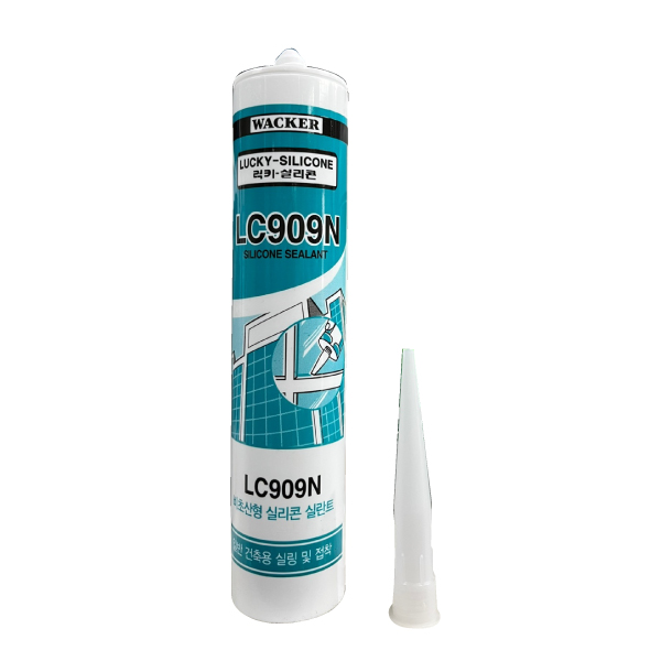 제조24년6월 낱개 바커 WACKER 와커 럭키실리콘 비초산형실리콘실란트 LC909N