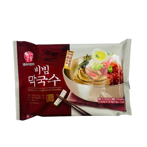 한일식품 봉 원 비빔막국수 230 8g x24봉 캠핑음식 메밀막국수 24개