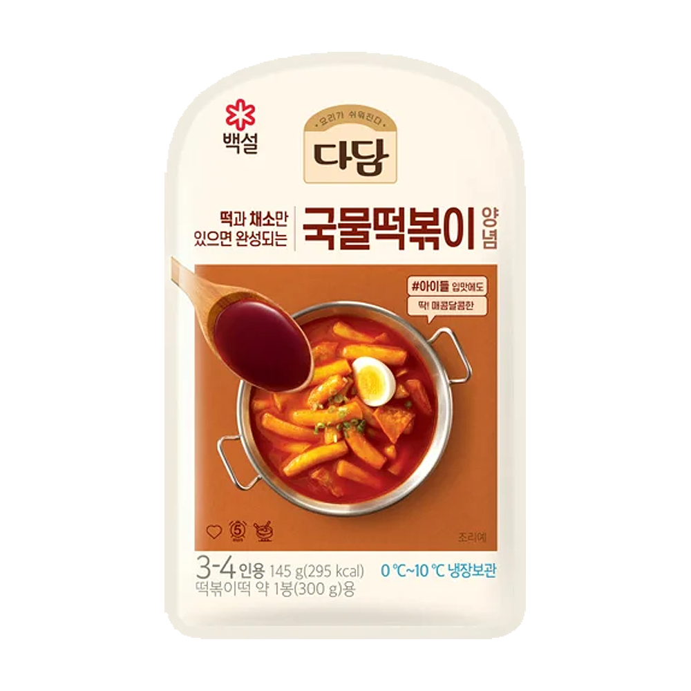 다담 다담 CJ 다담 국물떡볶이양념 6개 145g