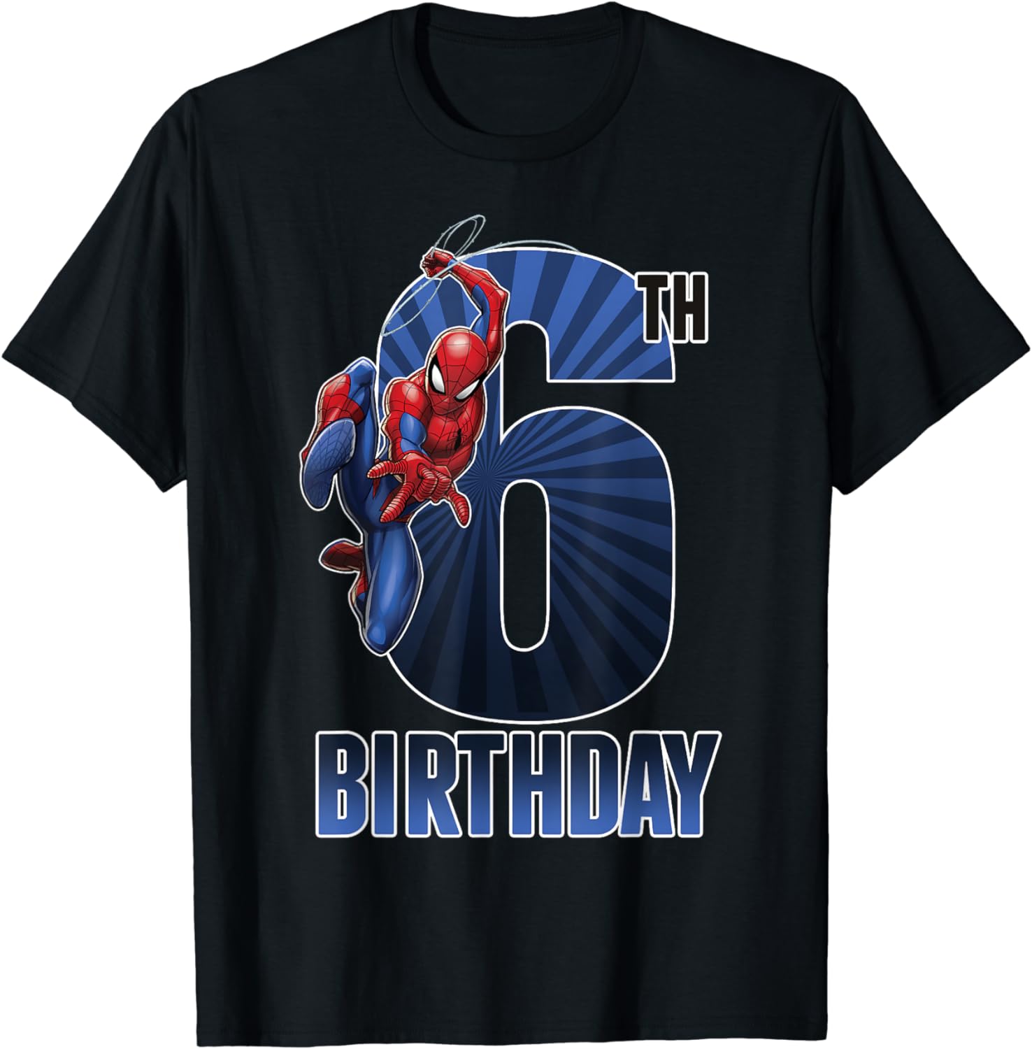 마블 스파이더맨 스윙잉 2번째 생일 그래픽 티셔츠 J 1058135