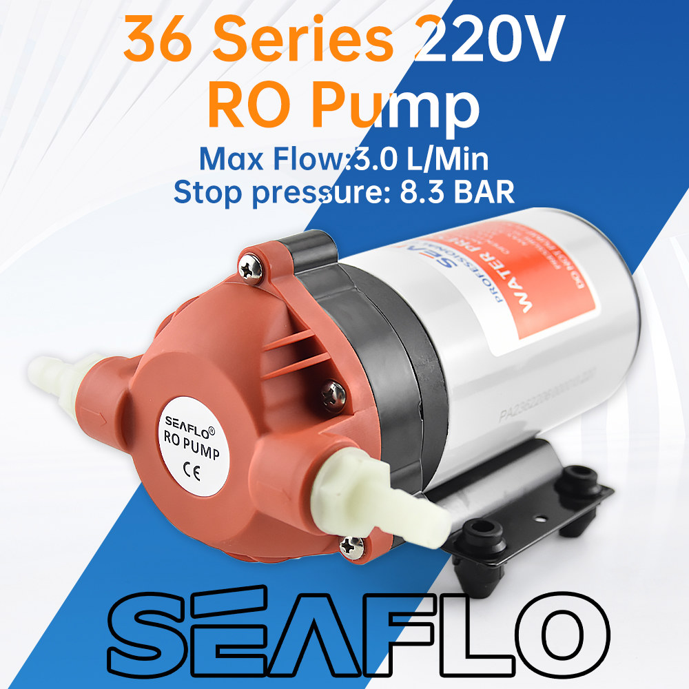 SEAFLO 고효율 워터 펌프 역삼투 시스템 압력 증가 보트 RV 교체 산토엠마 사브리나 SW15 220V