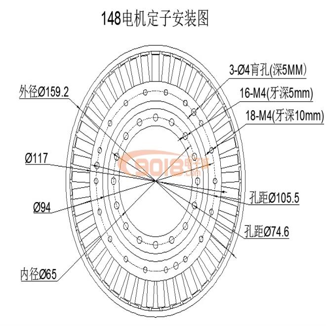 초저속 디스크 브러시리스 DC 모터 편 하고 중원형 샤프트 700W
