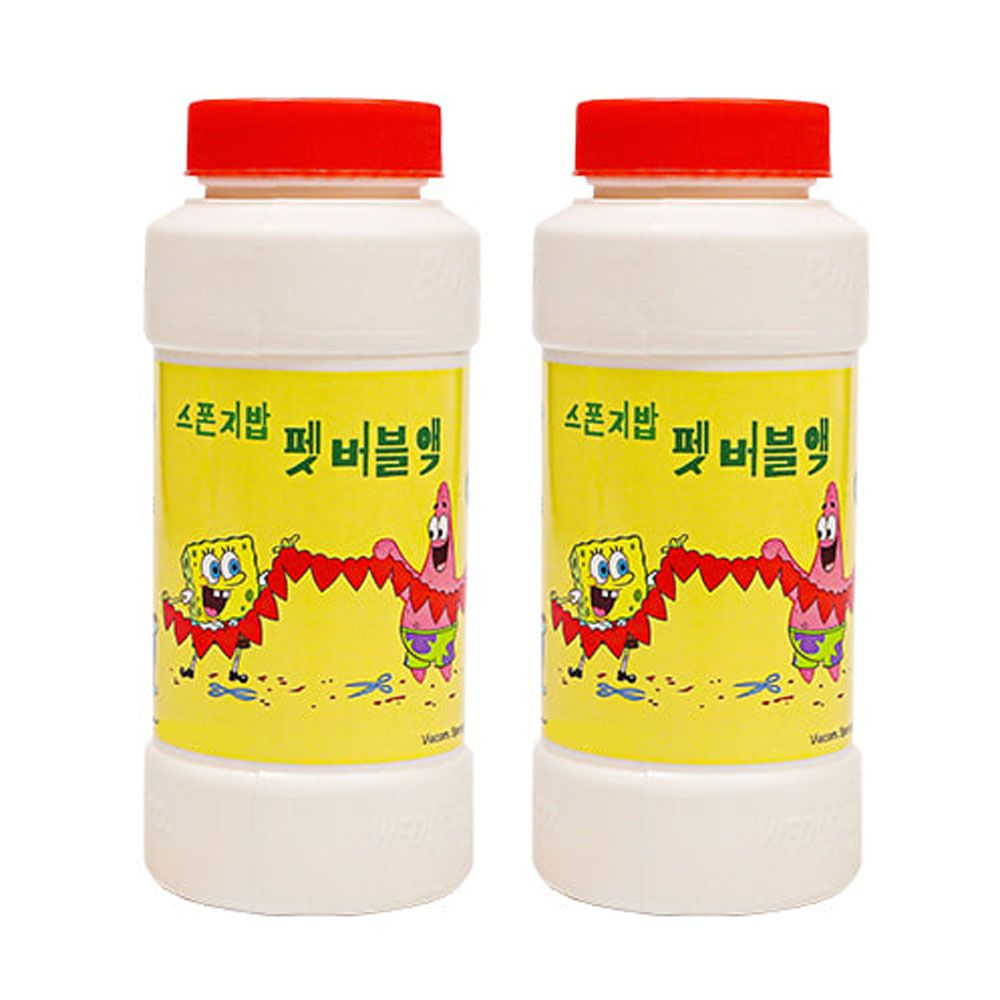 월성 비눗방울 펫전용 비누방울 x 2개 강아지장난감 반려견 놀이 완구