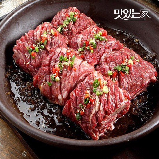맛있는 몽탄 양념 소갈비 400g 4팩 총1 6kg 양념갈비