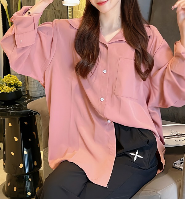휴드 루이션 롱 긴팔 셔츠