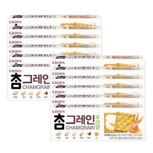 크라운 참그레인샌드 우리밀 48g x 12개