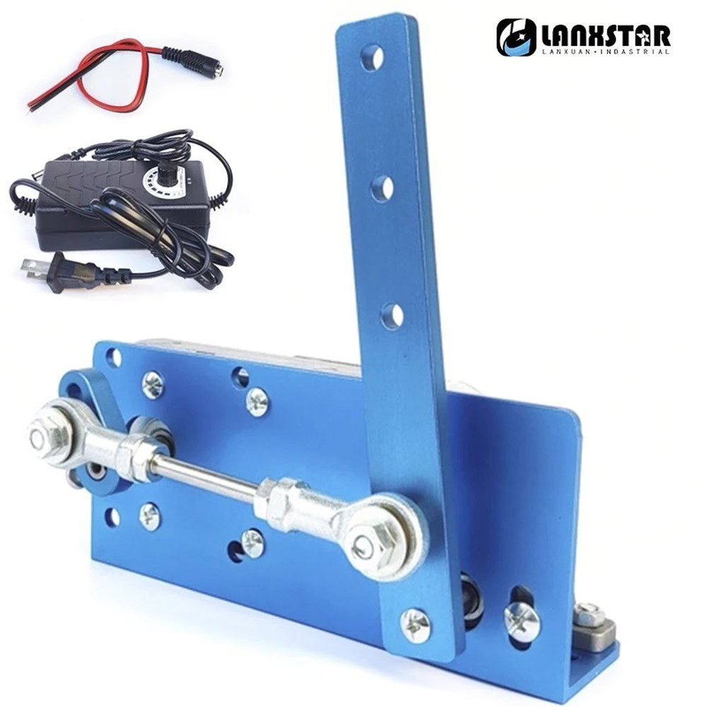 학위 기어 모터 자동 워블러 기계 DC 12V 24V DIY 디자인 왕복 흔들림 스윙 각도 조절
