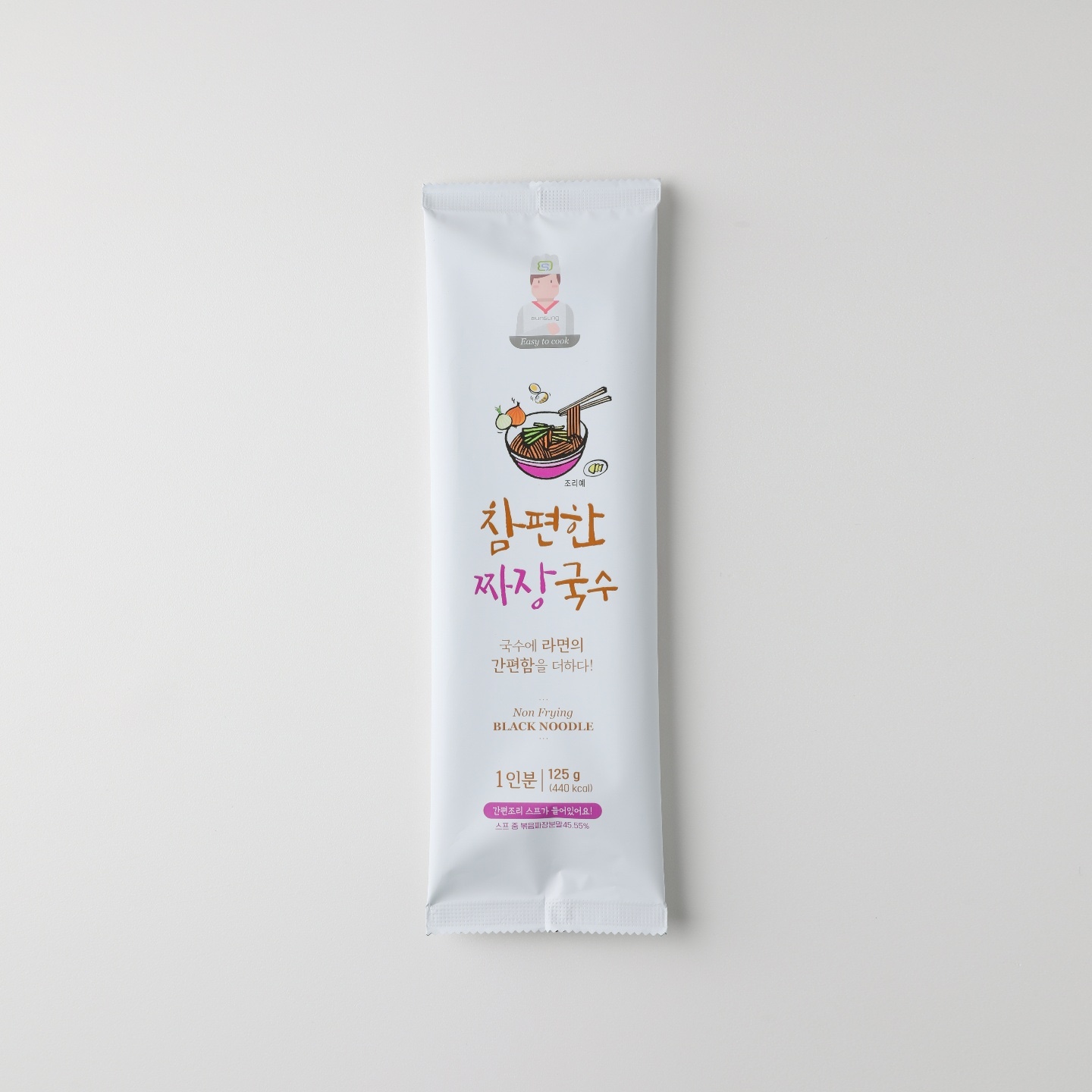 참다른 참편한 짜장국수 125g x 5개