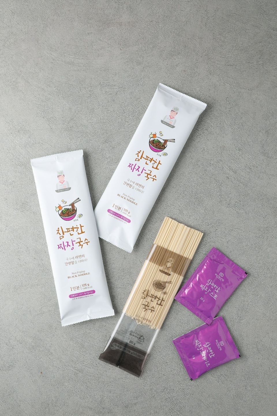 참다른 참편한 짜장국수 125g x 5개