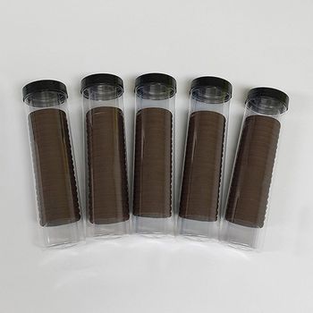 노팁 머리끈 다크커피 5통 무팁 헤어끈