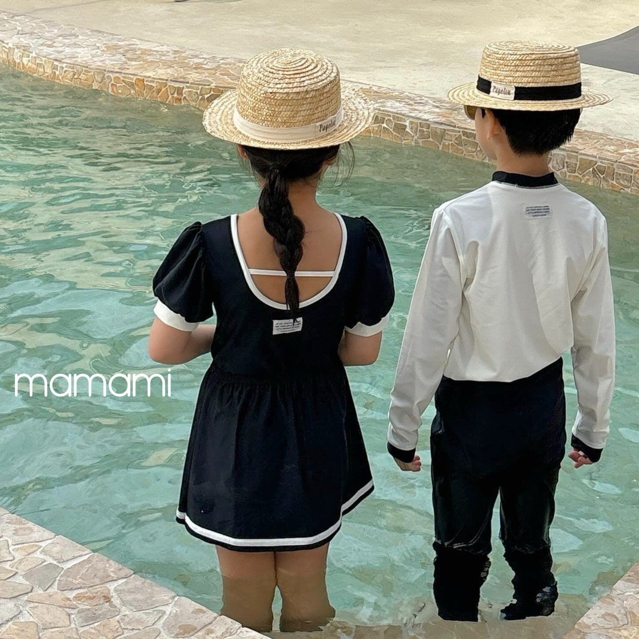 마마미 24여름 mamami래쉬가드세트