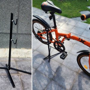 측면 사이드거치대 자전거 정비용 전시 받침대 보관
