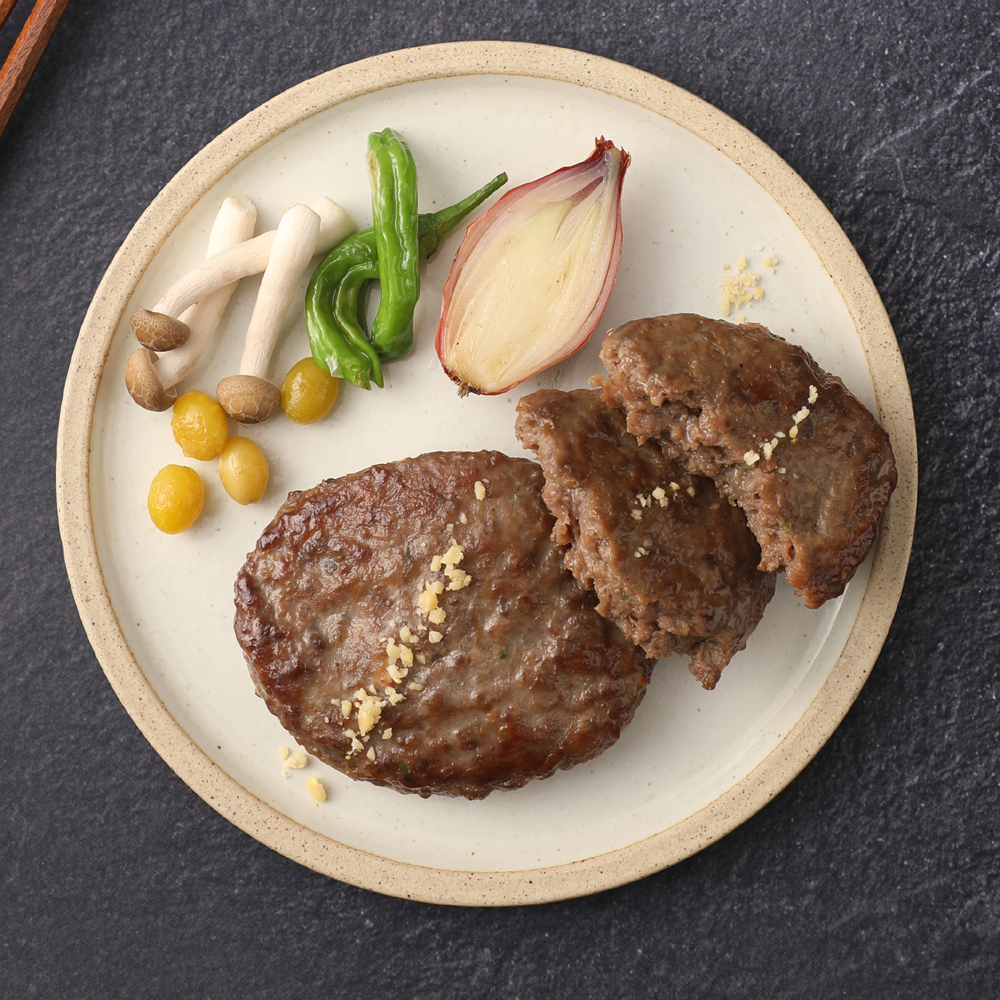 명진푸드시스템 송정골 수제 국산 한우 떡갈비 벌크 2kg