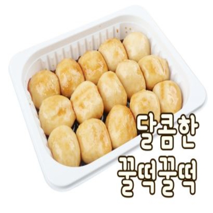다원 꿀떡꿀떡 자연담은떡 찹쌀떡 어르신간식 240g 3팩