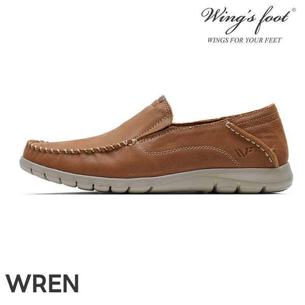 와이컨셉 윙스풋 WREN 렌 천연소가죽 남성 경량 로퍼 W677QA-M