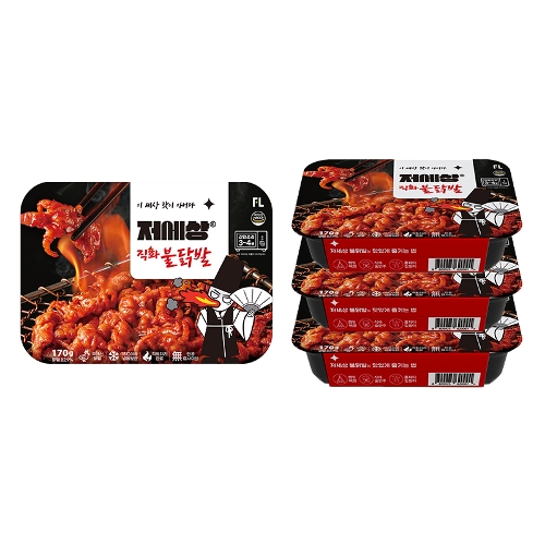 에프엘푸드 저세상 직화 불닭발 170g 3팩