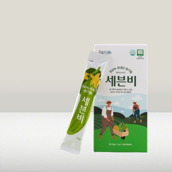 디앤아이랩 유기농 세븐비 13g x 15포
