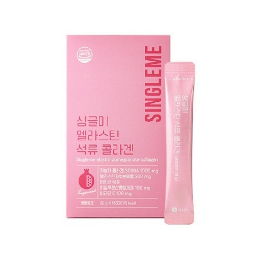 싱글미 엘라스틴 석류 콜라겐 20g x 15포