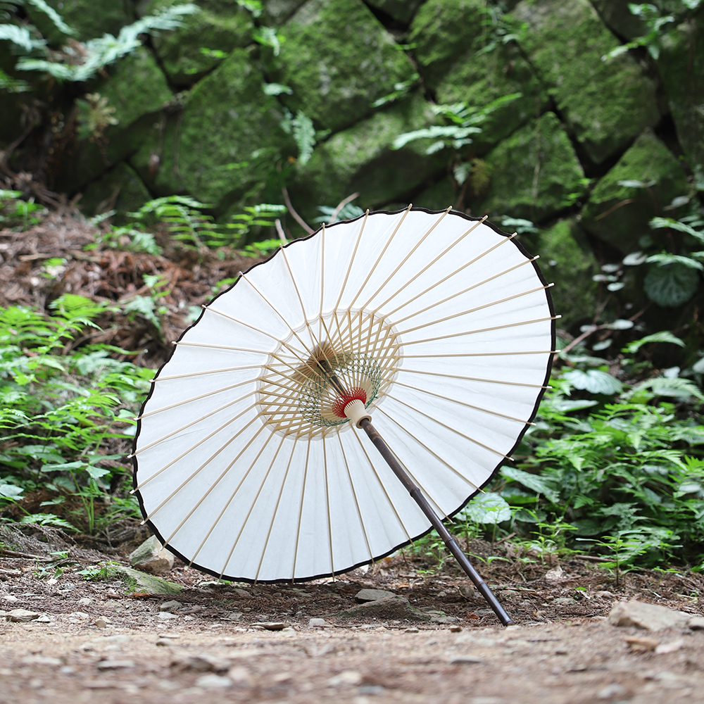 비꽃 지우산 전통우산 양산
