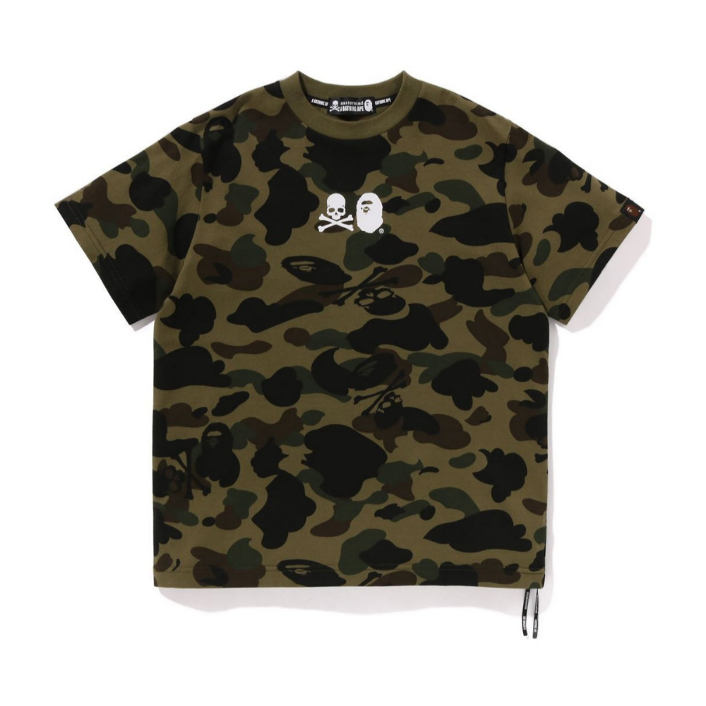 베이프 X 엠엠제이 키즈 반팔티 1ST CAMO LOOSE FIT 1K23-309-901