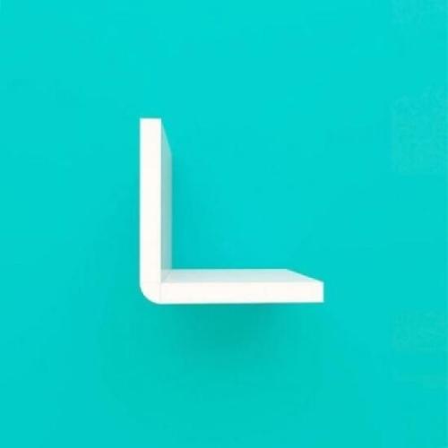 큐빅스미니 벽선반 한글