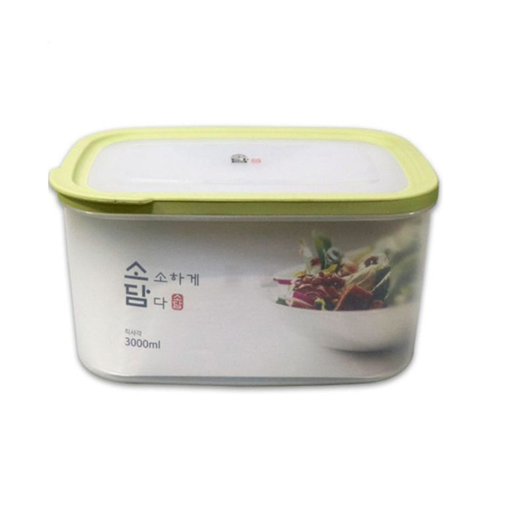소담 밀폐용기 보관통 반찬통 냉장고 용기 7호