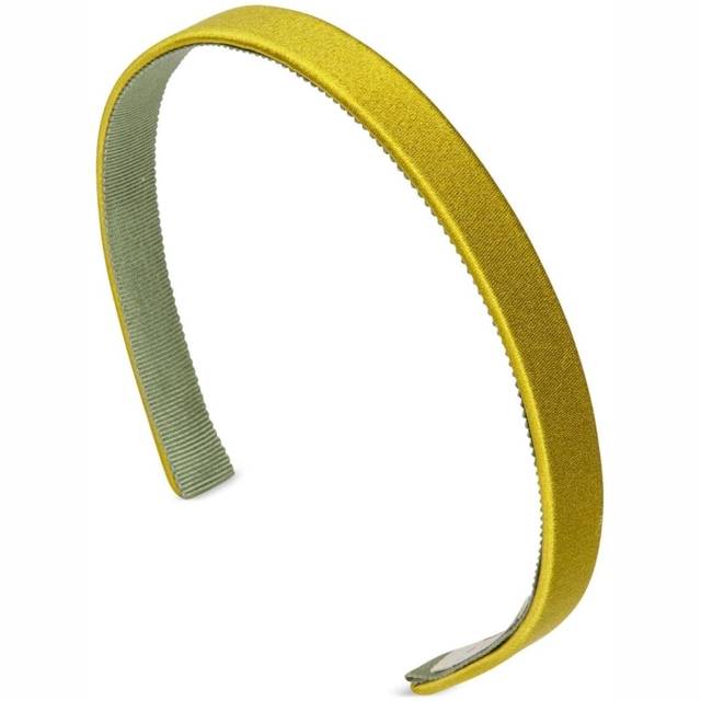 퍼베어 루시 새틴 헤어밴드 CHARTREUSE 15BA5CHARTREUSE