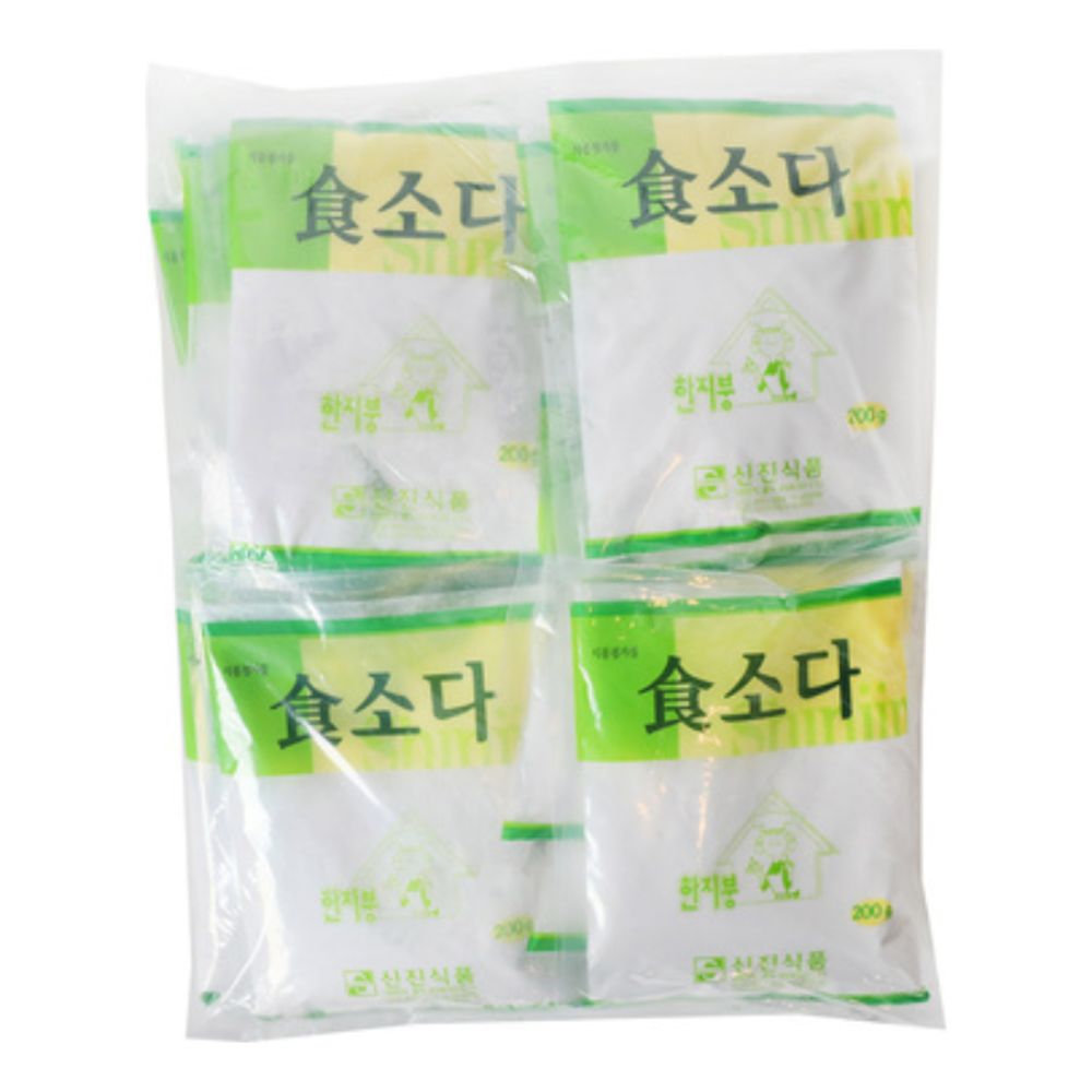 신진식품 신진 가루 반죽 믹스 색소 토핑 앙금 베이킹 제과 제빵 재료 식소다 200g 20봉 1