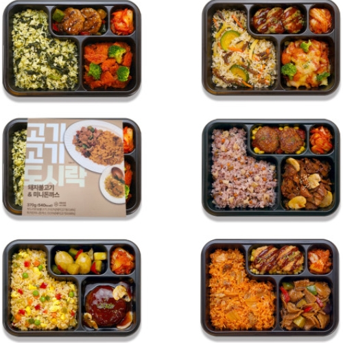 로로딜리 도시락 5종 세트